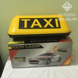 [Giảm giá]  Mào taxi nam châm có đèn mới 2020