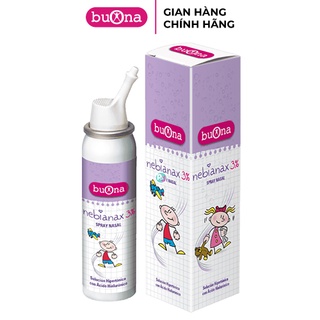 Xịt mũi Nebial/Nebianax 3% Spray Nasale