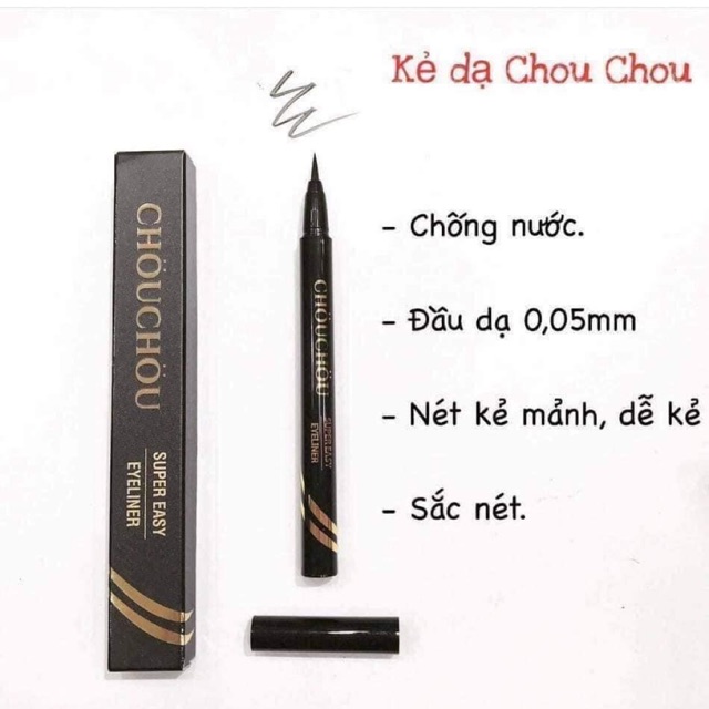 Bút kẻ mắt CHOU CHOU SUPER EASY EYELINER