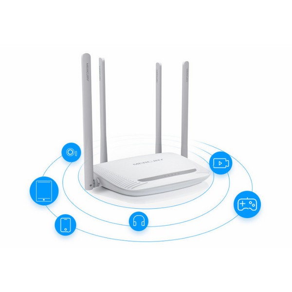 Bộ kích sóng wifi 4 râu MERCURY MW325R