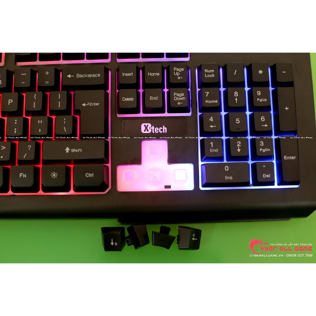 Combol Bàn Phím Giả cơ và chuột Gaming Xtech | BigBuy360 - bigbuy360.vn