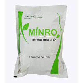 Phân Hữu Cơ Sinh Học MINRO Hạt Nở Bón Thúc và Bón Lót Cho Cây Kiểng ( Công ty Lavamix) 700g