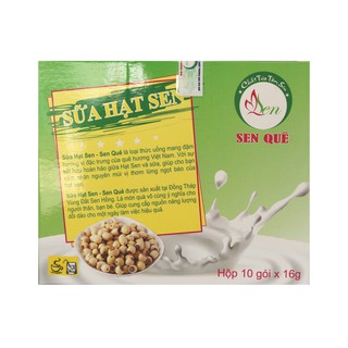 Sữa Hạt Sen – Sen Quê (Hộp 10 gói x 16g)