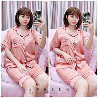 Đồ bộ Satin lửng