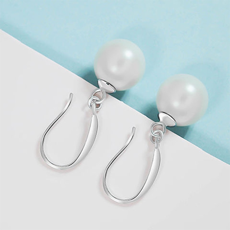 Khuyên Tai Nữ Đính Ngọc Trai Thời Trang Mới