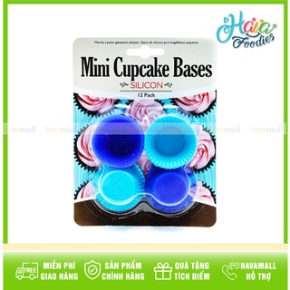 Khuôn Nướng Bánh Mini Bằng Silicon 12 Cái Uncle Bills