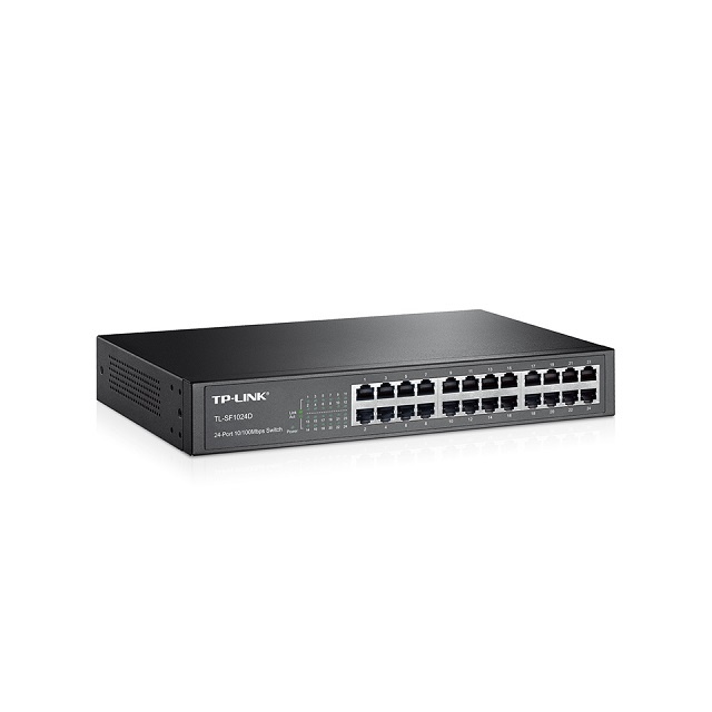 Bộ chia mạng TP-Link TL-SF1024D Switch chia tín hiệu 24 cổng RJ45 10/100Mbps - Hàng chính hãng