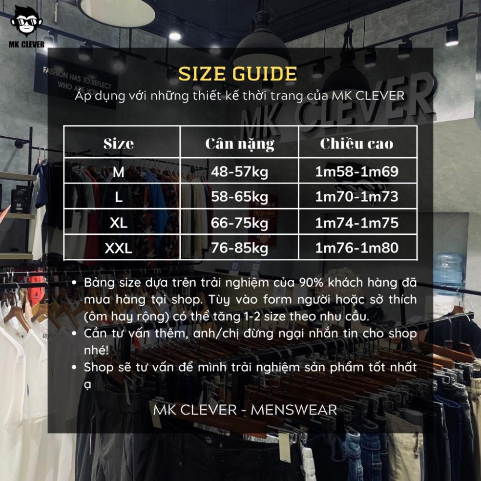 xả tết Áo Khoác Bomber Nam MKCLEVER Lót Lông Cừu Vải Nhung 3 Màu Đen Nâu Be Form Dáng Trẻ Trung