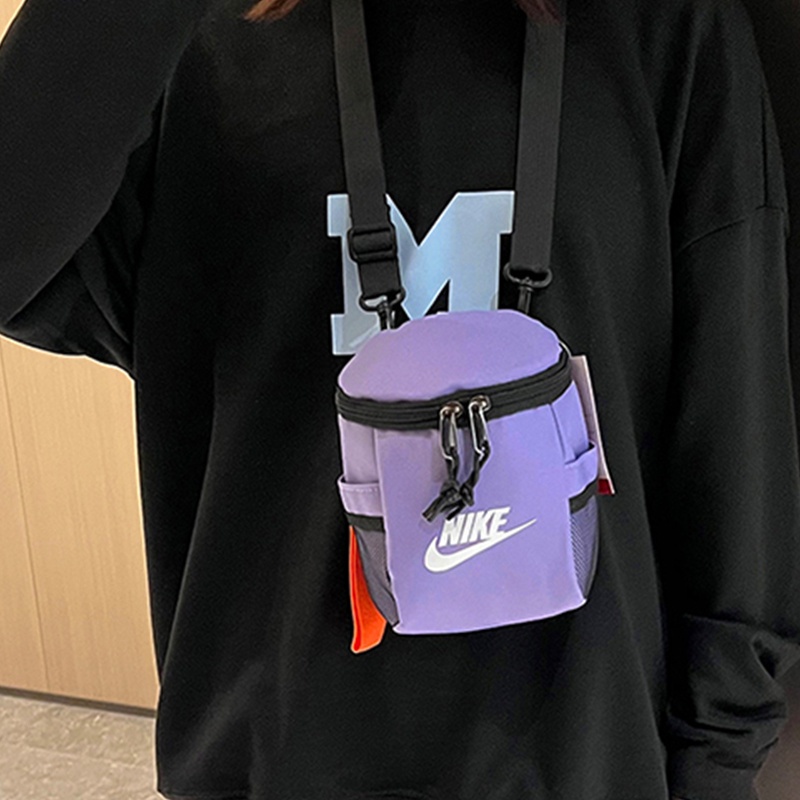 Nike Túi đeo Chéo Thời Trang Cho Nam NỮ Và Nữ Kiểu Mới Chữ