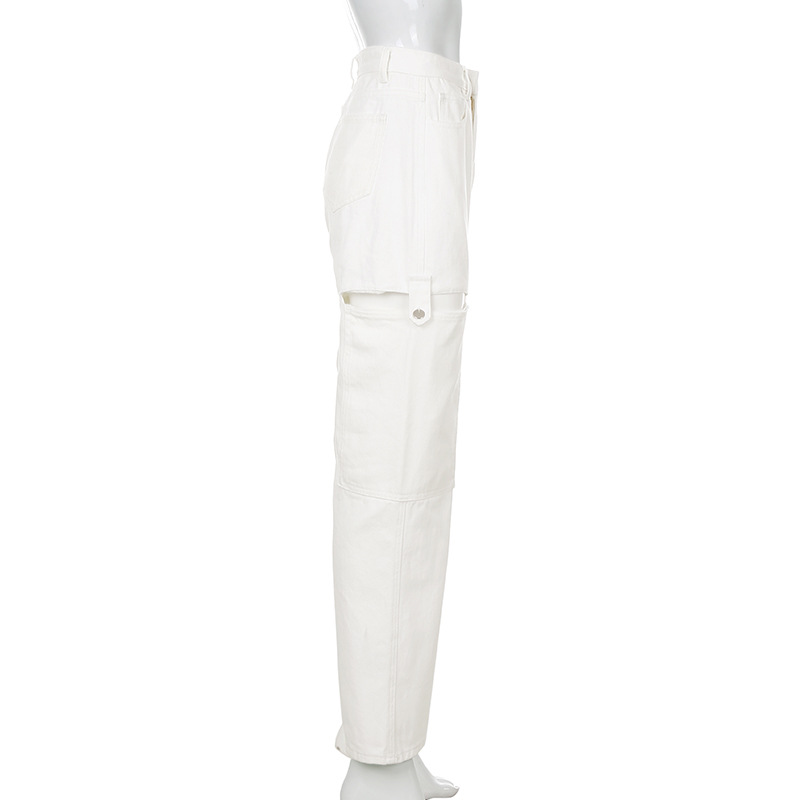 DUNEA Quần dài lưng cao có túi thời trang dành cho nữ | BigBuy360 - bigbuy360.vn