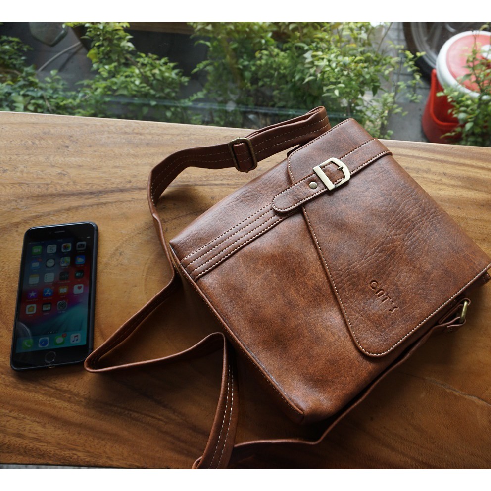 Túi Đựng IPAD 11ich - Túi Đeo Chéo Nam -  Da Pu Cao Cấp Cực Bền -  Kích Thước ( 29 x 27 x 7cm ) | BigBuy360 - bigbuy360.vn