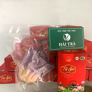 Trà sen Tây Hồ sấy thăng hoa chè tân cương ngon ướp hoa sen Hồ Tây, Sen Bách Diệp