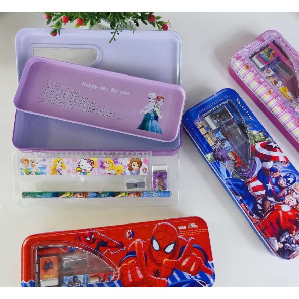 Hộp đựng bút siêu nhân - công chúa - cực đẹp - cực rẻ | Shopee ...