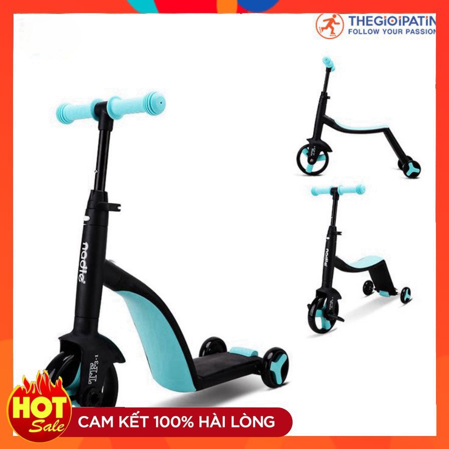 Xe Scooter Trẻ Em Cao Cấp - Nadle 3in1 (fw03) - Dành cho bé từ 3 đến 9 tuổi khuyến mãi