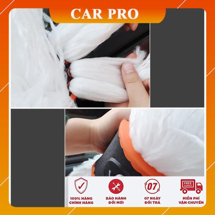 Chổi lông cán dài lau rửa xe ô tô sợi bông - CAR PRO