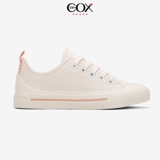 Giày sneaker nữ vải dincox c20 white