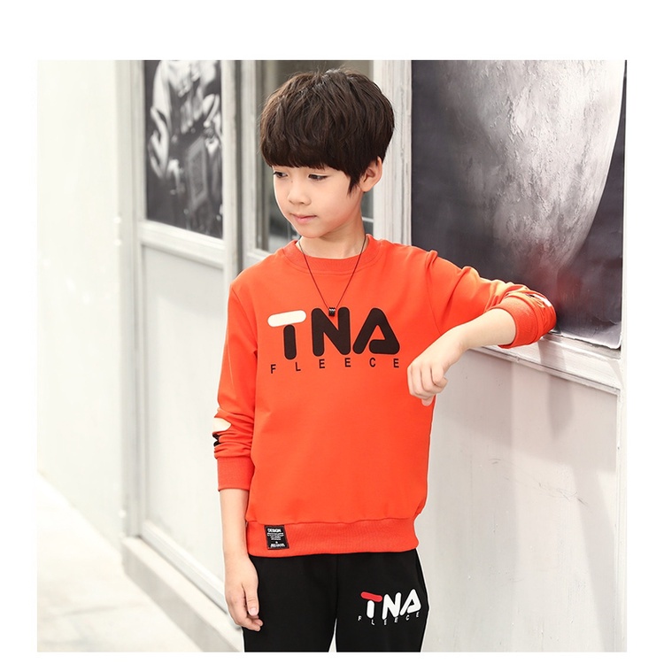 Bộ thu đông bé trai 14-45kg, quần áo thu đông cho bé trai 4-15 tuổi TNA sành điệu cá tính, hàng may kĩ.TNA68