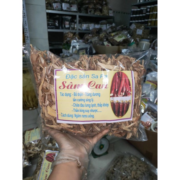 Sâm cau đỏ rừng khô