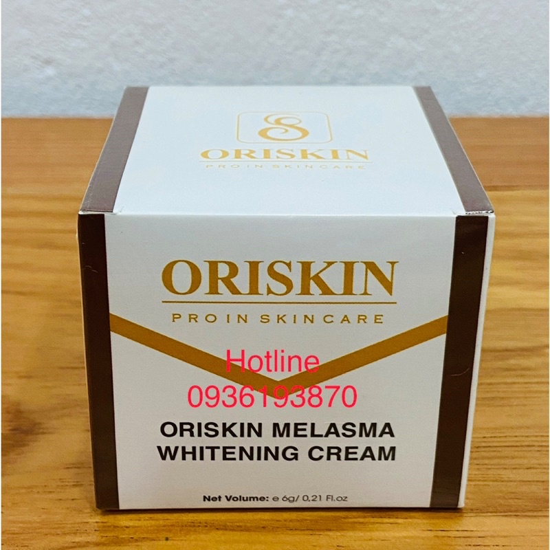 ✅ Bộ Kem Nám Tàn Nhang, Dưỡng Trắng, Mờ Thâm, Gồm Kem Oriskin Melasma Whitening Cream Và Serum Oriskin White Skin Serum