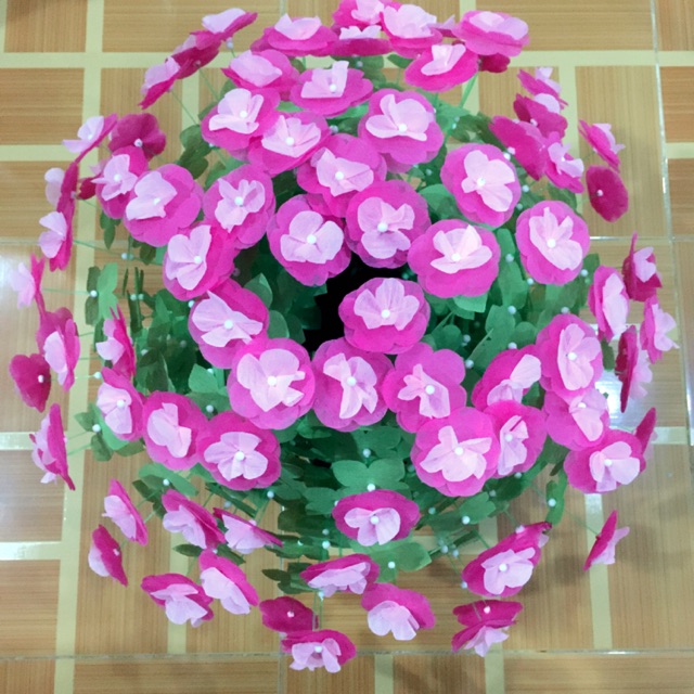 Sỉ hoa giấy lụa rẻ cực 45k