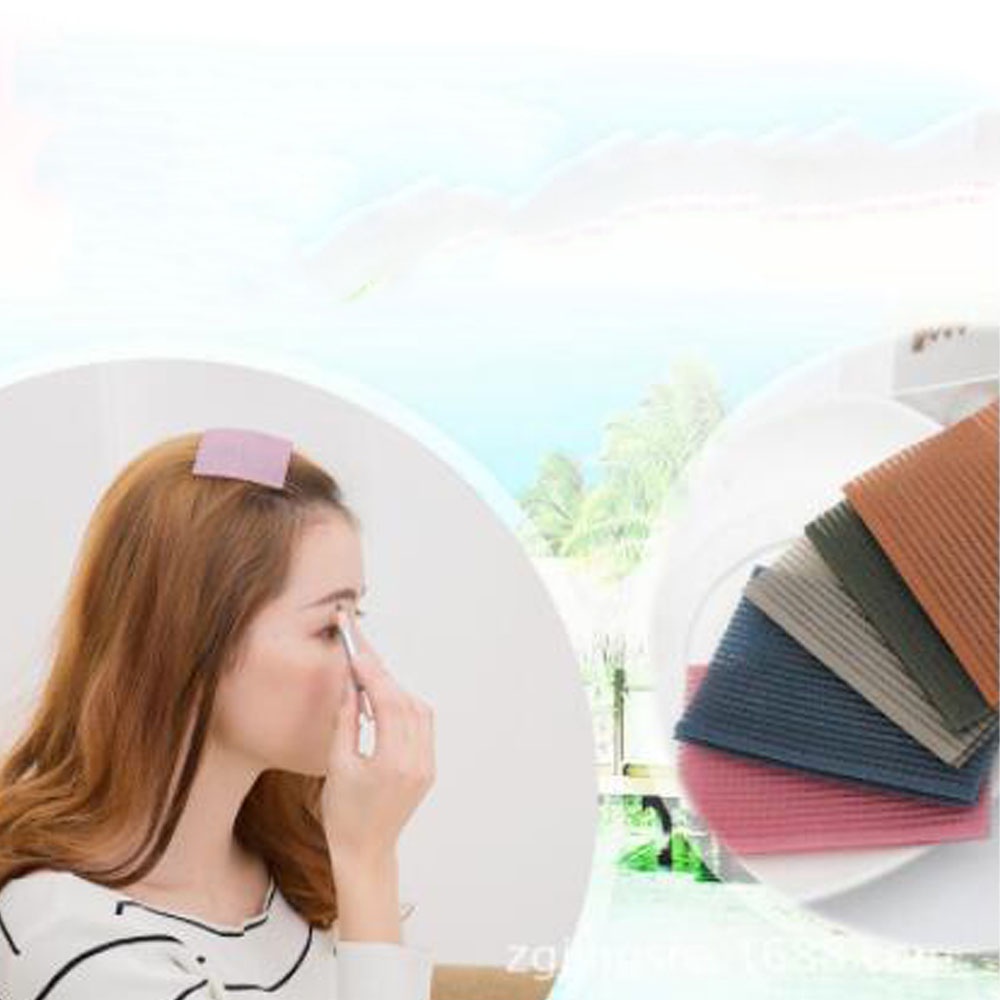 Set 10 miếng dán tóc mái đơn giản thời trang cho nữ