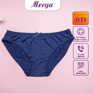 Quần lót nữ trơn lụa cao cấp Merya B009 quần lót tam giác