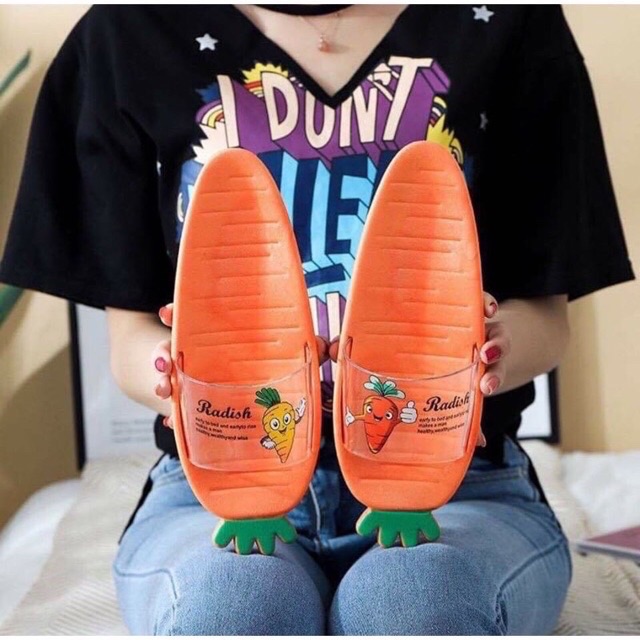 Dép củ cà rốt đáng yêu | BigBuy360 - bigbuy360.vn