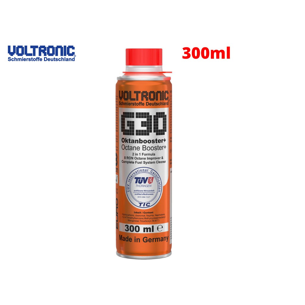 Phụ Gia Xăng Tăng Octane VOLTRONIC G30 OCTANE BOOSTER 300ml - G30