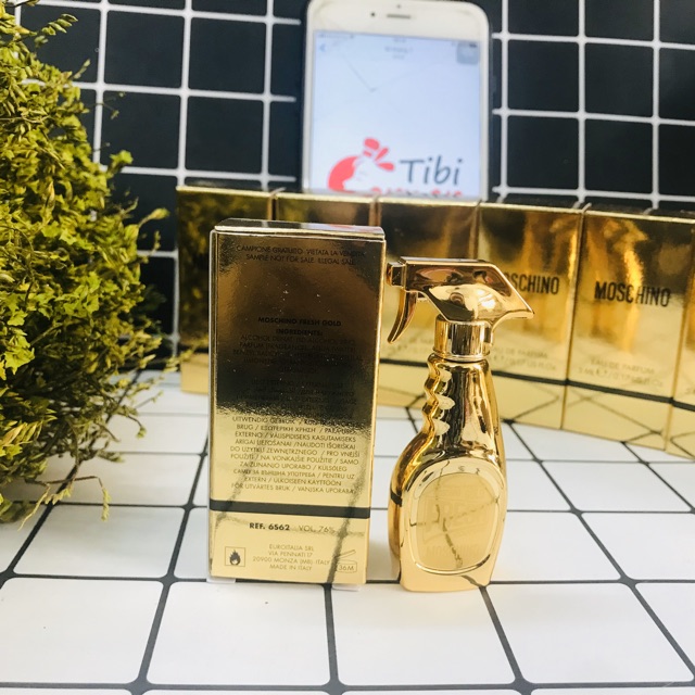 [ cực Hiếm ] Nước hoa Moschino Gold Fresh Couture EDP 5ml | BigBuy360 - bigbuy360.vn