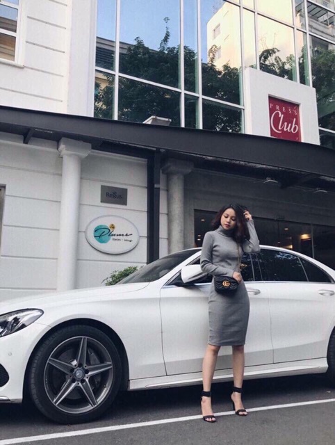 Bán sỉ váy len tăm body cao cổ | BigBuy360 - bigbuy360.vn