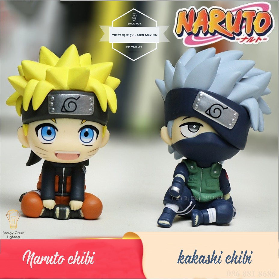 Mô Hình Chibi 4 Nhân Vật Naruto - Kakashi - Sasuke -Itachi - Siêu Đẹp - Siêu Dễ Thương - Bảo Hành 12 Tháng - Có Video