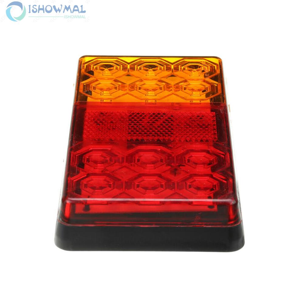 Set 2 Đèn Led Phanh Xe Tải Chống Nước 12v-24v 260k-3000k