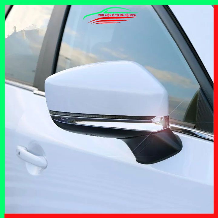 Ốp mí gương chiếu hậu CX5, CX-5 2018-2022 mạ crom bảo vệ chống trầy trang trí làm đẹp xe