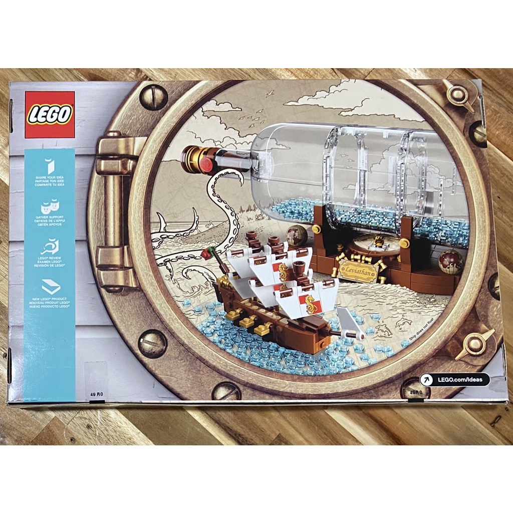 21313 / 92177 LEGO Ideas Ship in a Bottle - Thuyền trong chai