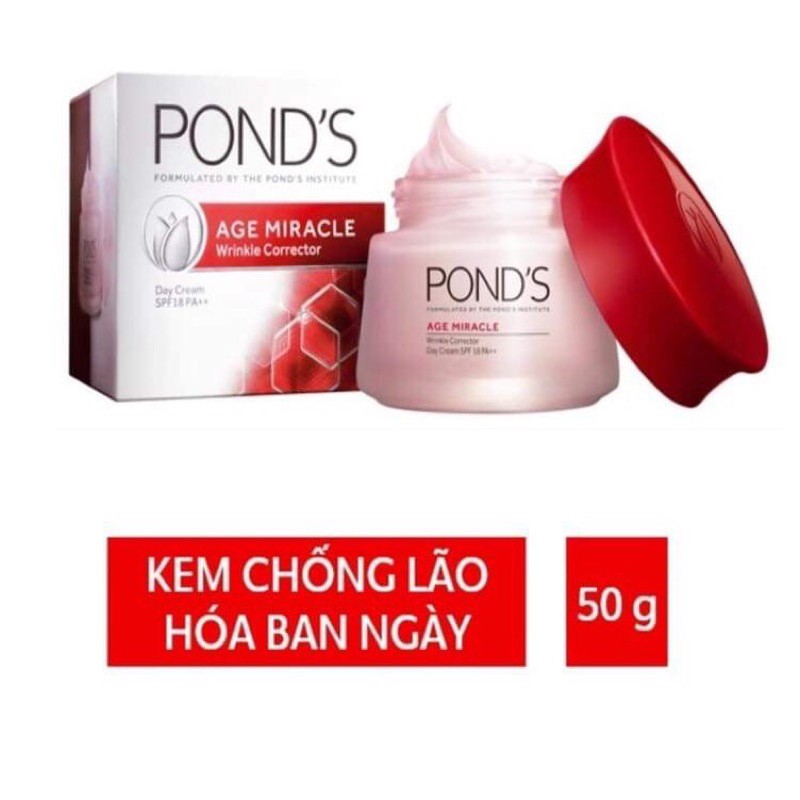 Kem chống lão hóa Ponds Age Miracle ban ngày 50g