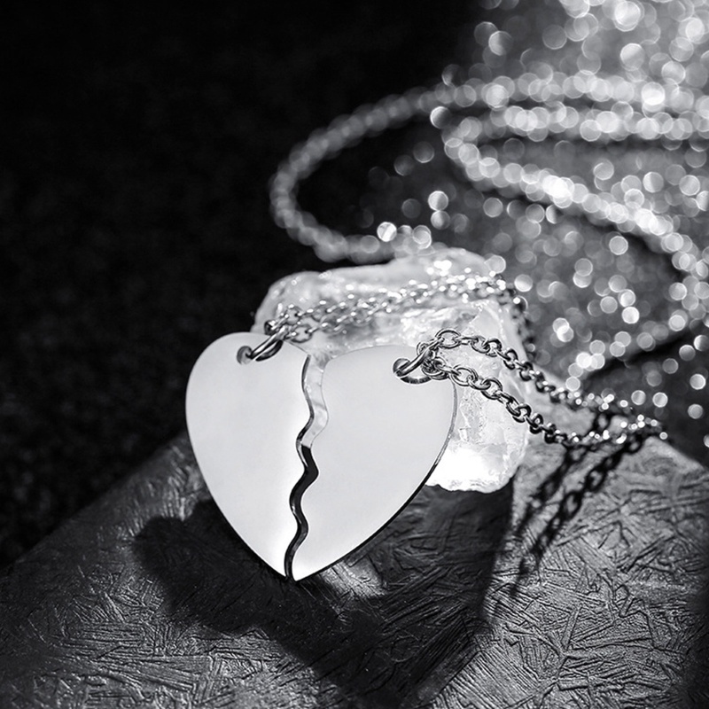 Vòng cổ Cặp Đôi Hình Trái Tim Phong Cách Gothic Punk