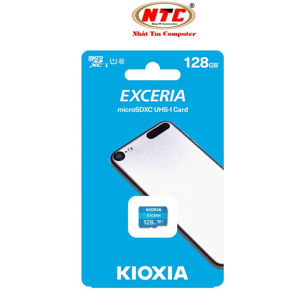 Thẻ nhớ MicroSDXC Kioxia Exceria 128GB UHS-I U1 100MB/s (Xanh)