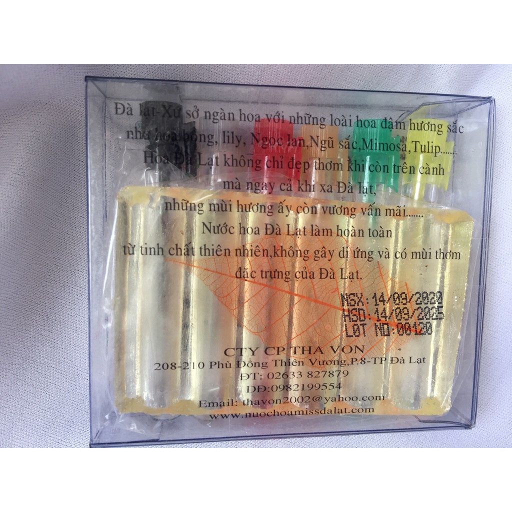 NƯỚC HOA TUPE 6 MÙI I