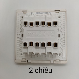 [Series E6] Bộ công tắc bốn 1 chiều/ 2 chiều 16A GELAN