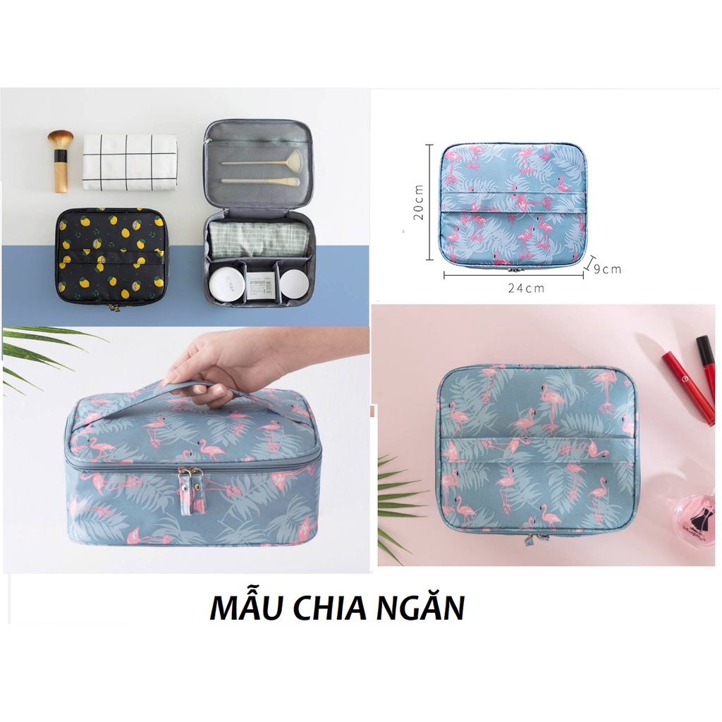 [Hàng Đẹp]Túi Đựng Mỹ Phẩm/Đựng Đồ Trang Điểm Du Lịch Chống Thấm Nước [Nhiều Họa Tiết]
