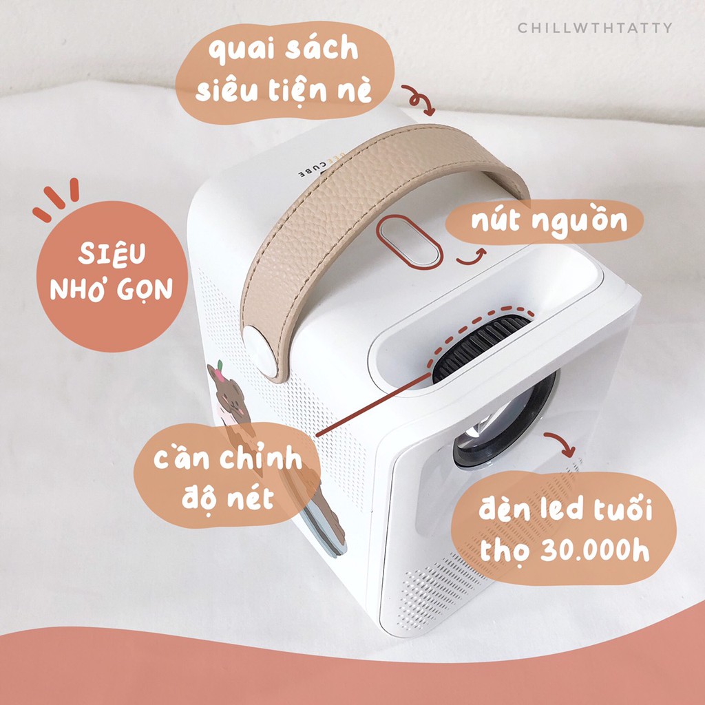 [BẢO HÀNH 12 THÁNG 1 ĐỔI 1] Máy chiếu Beecube X2 MAX chính hãng | Chillwthtatty |