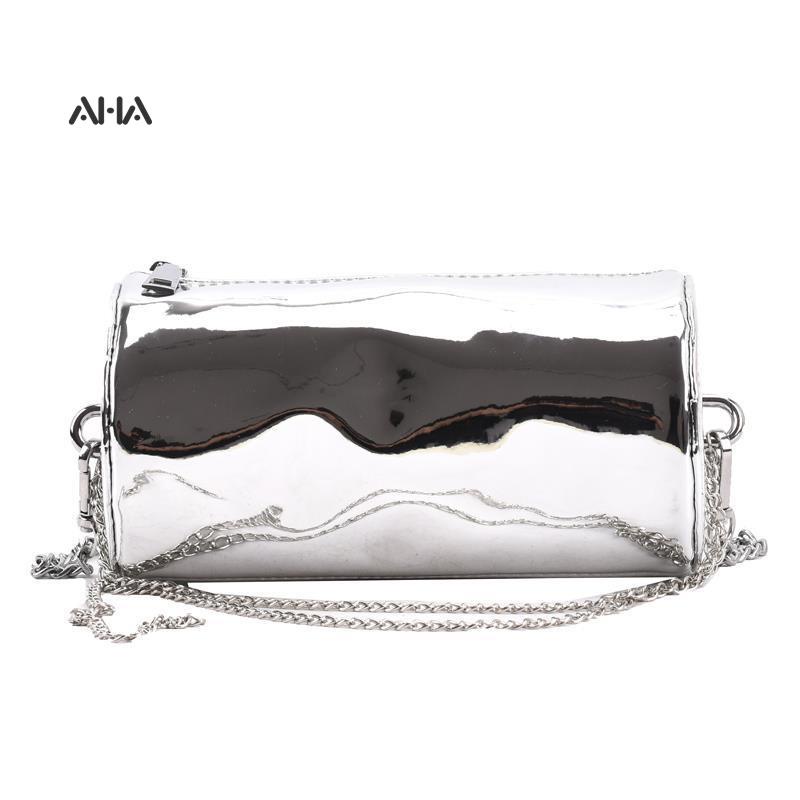 Túi xách AHA official phối dây xích đeo vai phong cách thời trang cao cấp cho nữ