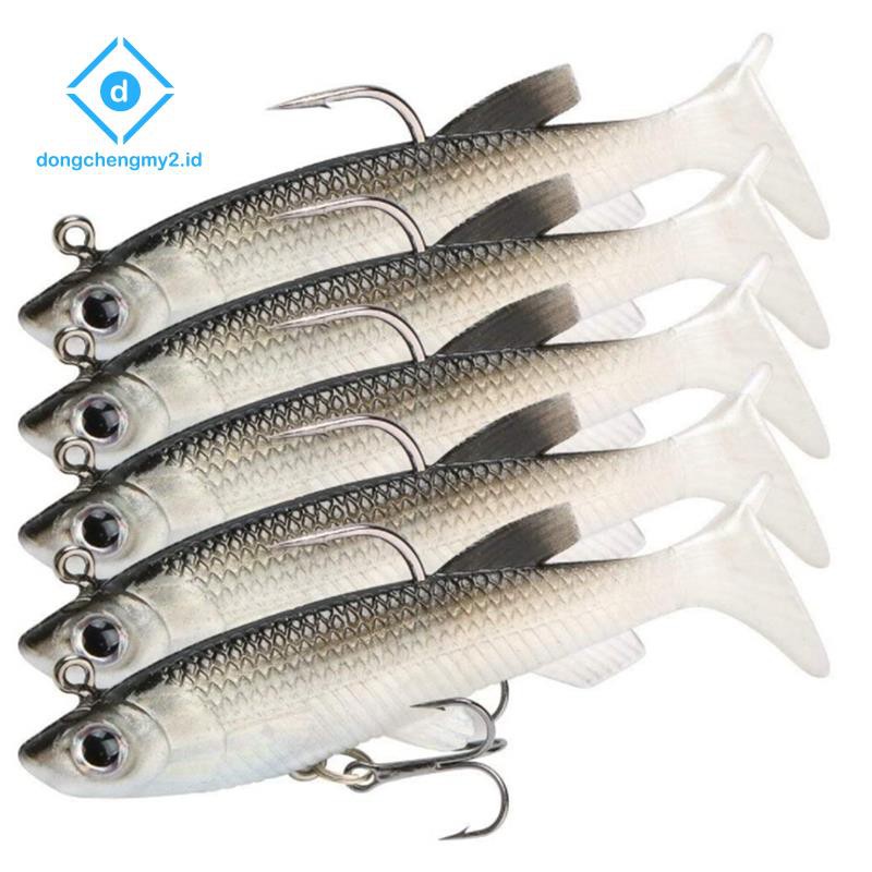 Soft Fishing Lure Wobbler Polyvinyl Chloride Artificial Bait 14cm