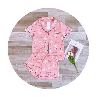Bộ lụa Flamingo