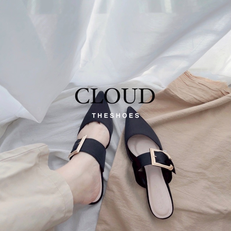 Giày sục bệt mũi nhọn khóa D – Cloud The Shoes