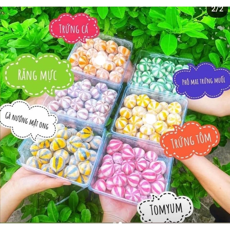 VIÊN BÁNH BAO THẢ LẨU MIX
