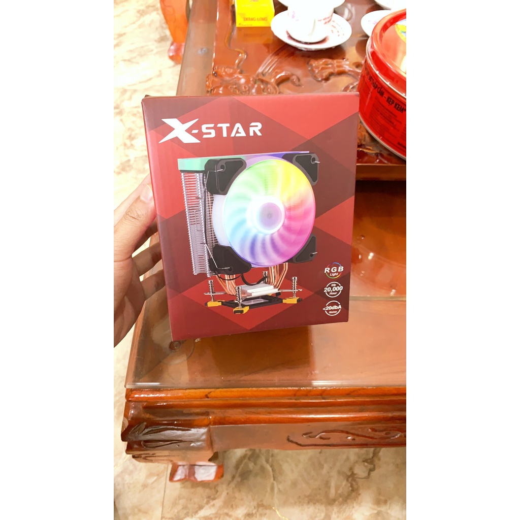 Quạt tản nhiệt Fan CPU Xstar HF400-Hiệu năng cao bảo hành chính hãng 6 tháng