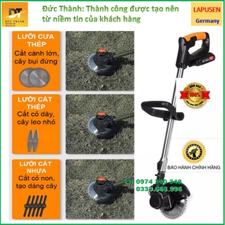Máy cắt cỏ, tỉa cành pin Lapusen.