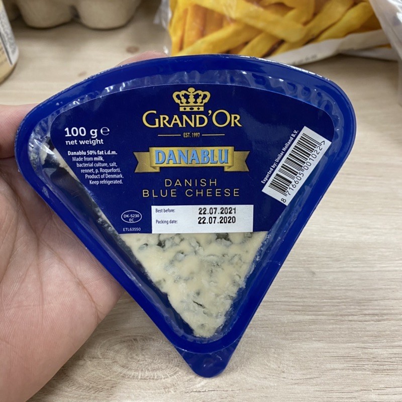 Phô Mai Danish Blue Grand'Or 100g