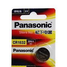 1 viên pin Panasonic 3V CR1632 dùng thay cho đồng hồ, đồ chơi, thiết bị điều khiển